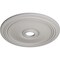 Ekena Millwork Diane Ceiling Medallion (Fits Canopies up to 6 1/4"), 24"OD x 3 5/8"ID x 1 1/4"P, Ultra Pure White CM24DIUWF - alternate 2